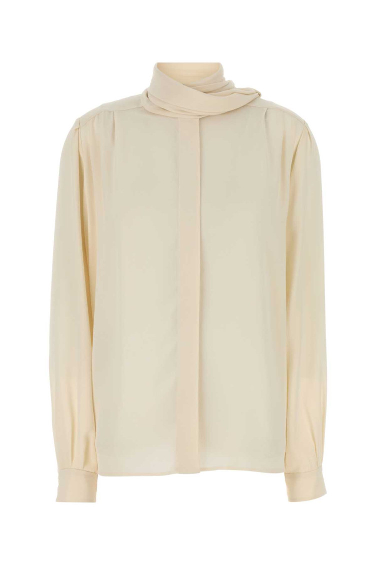 Ivory Silk Shirt