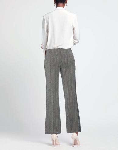 Woman Pants Black Size 10 Polyester, Viscose, Elastane, Cotton