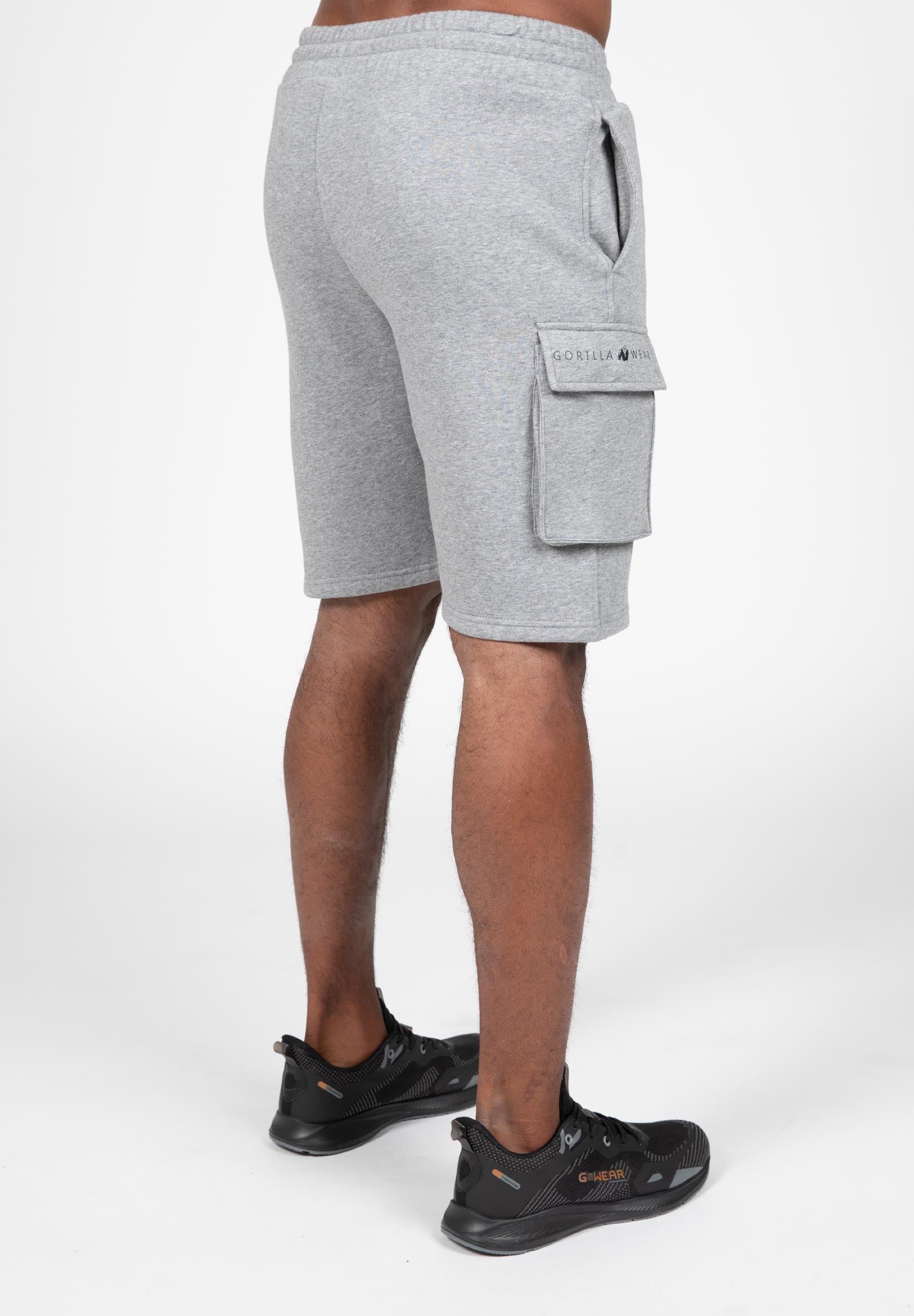 Hudson Cargo Sweat Shorts - Gray