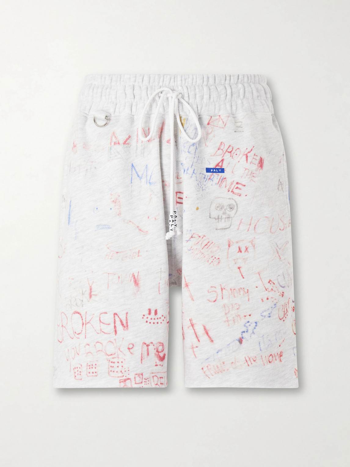 Joshua Tree Printed Cotton-Jersey Shorts
