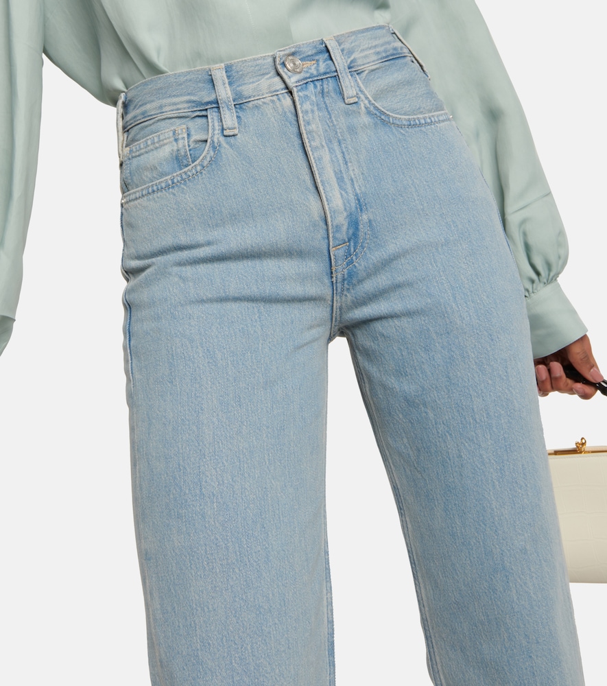 Le Jane high-rise straight-leg jeans