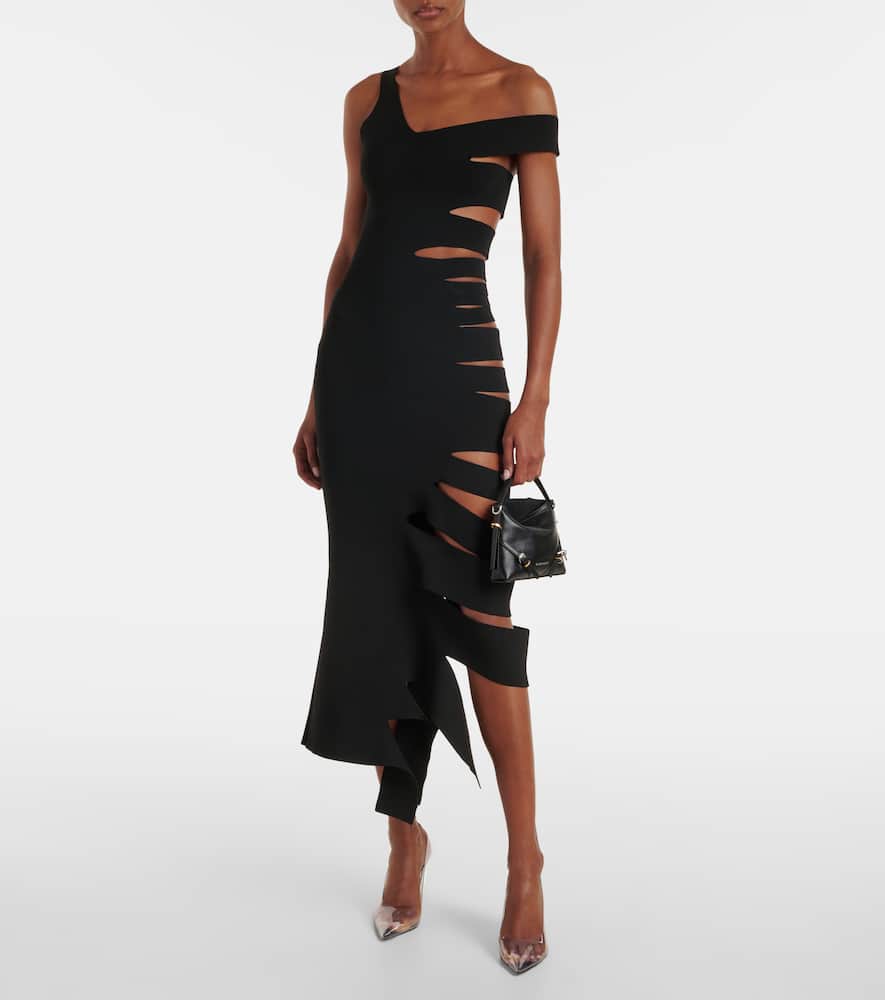 Cutout midi dress