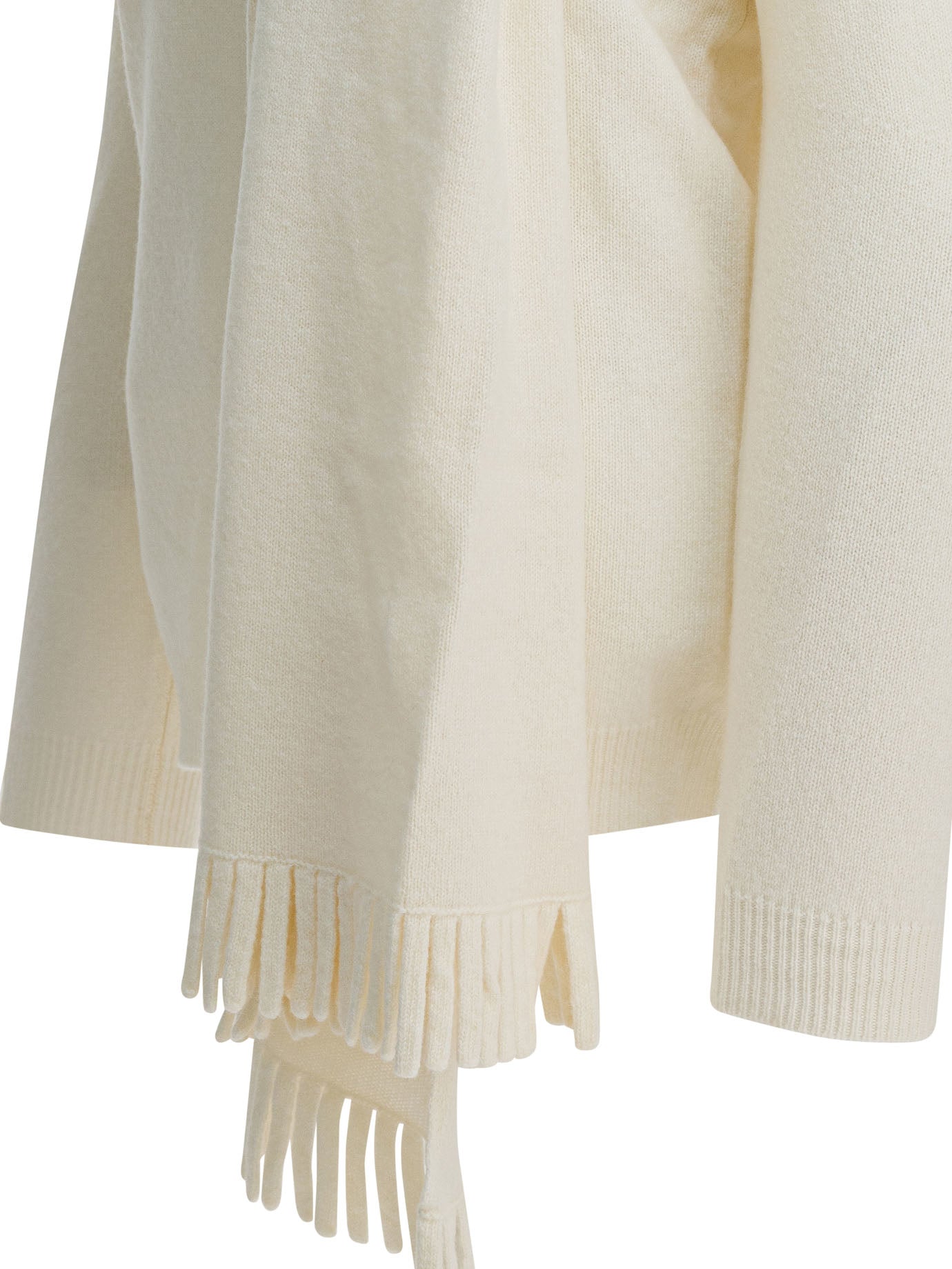 Sandbeige Strickwaren
