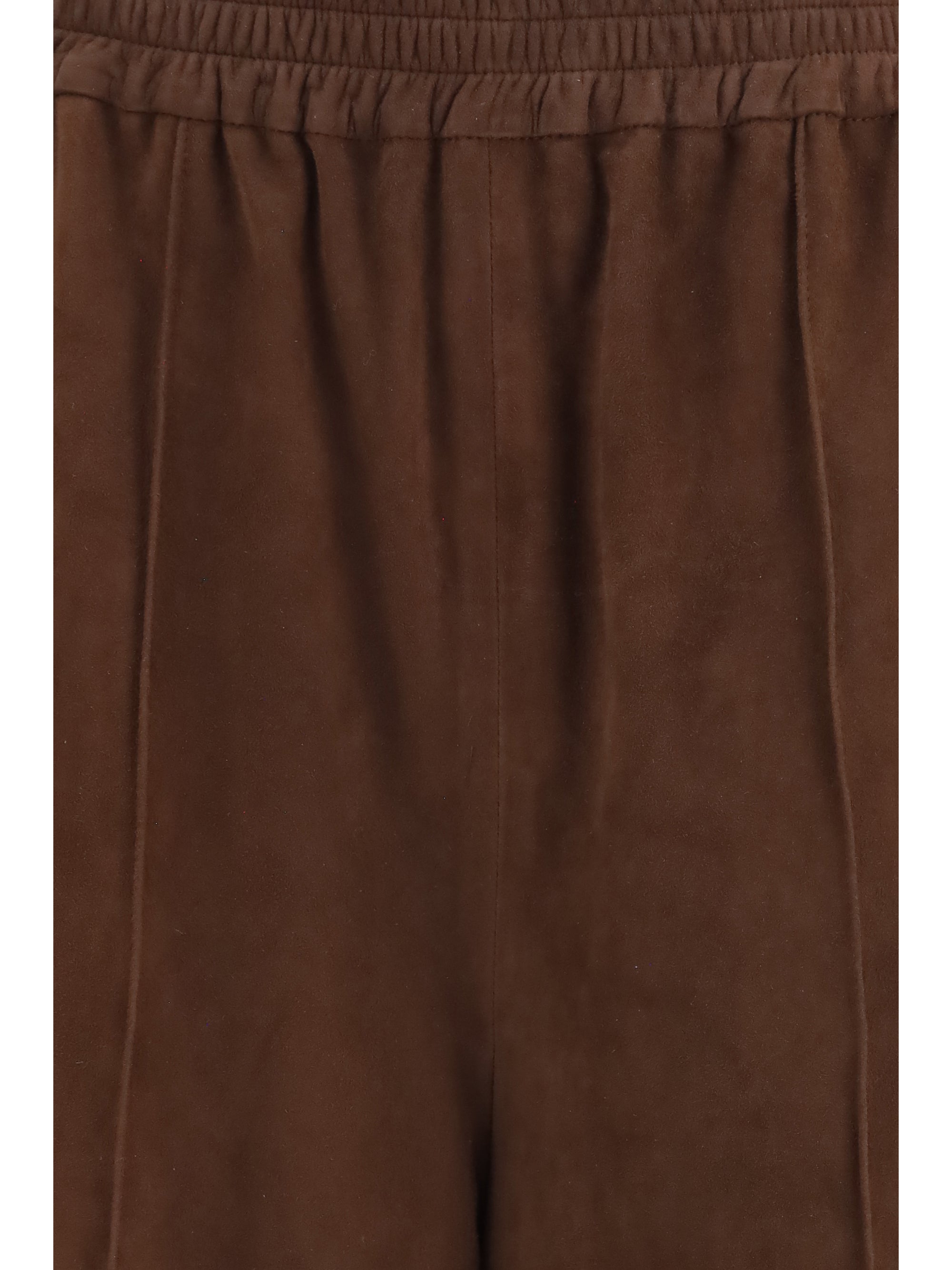 Chamois Leather Trousers — Brown