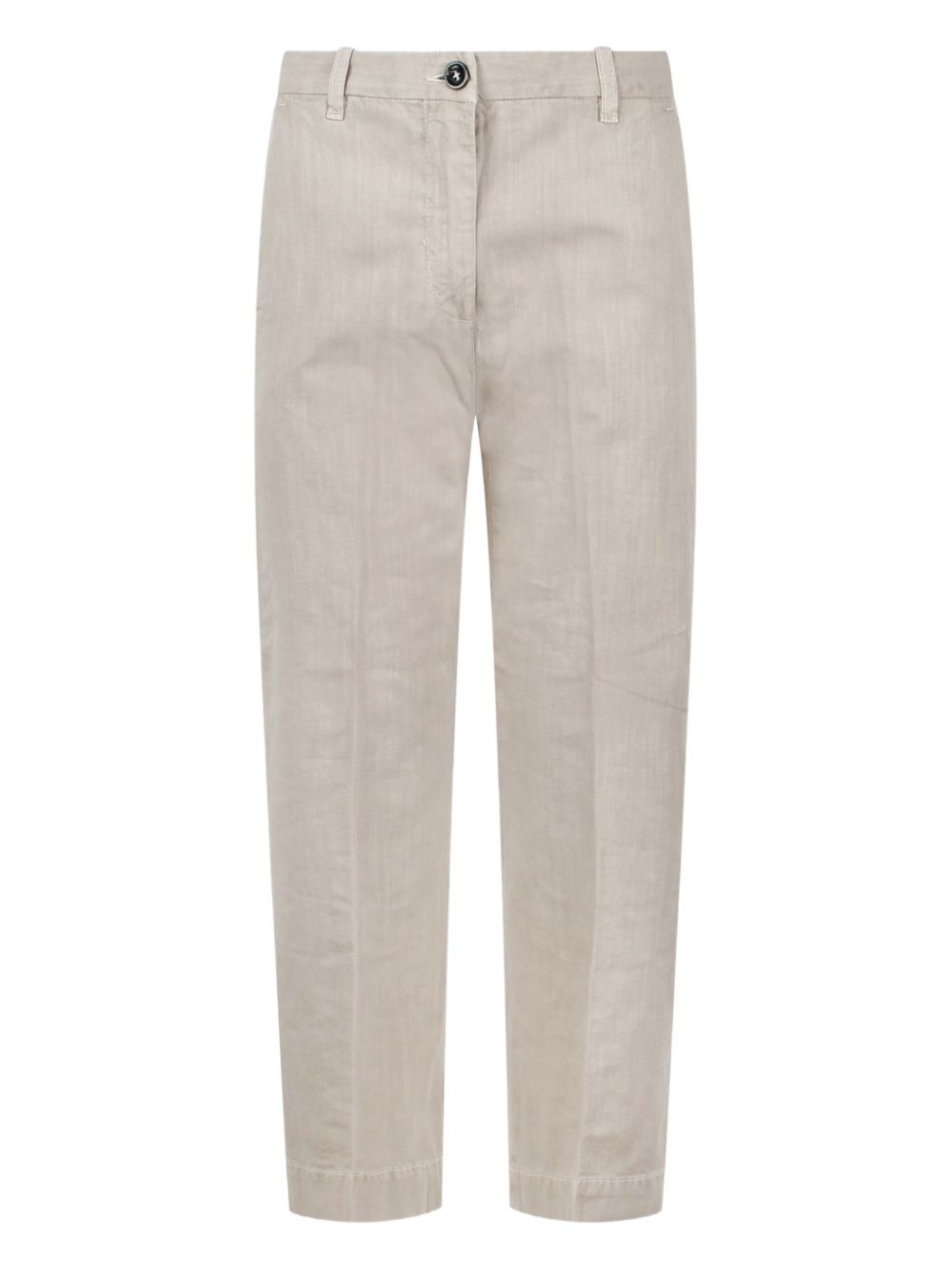 Nine In The Morning cotton trousers - Neutrals