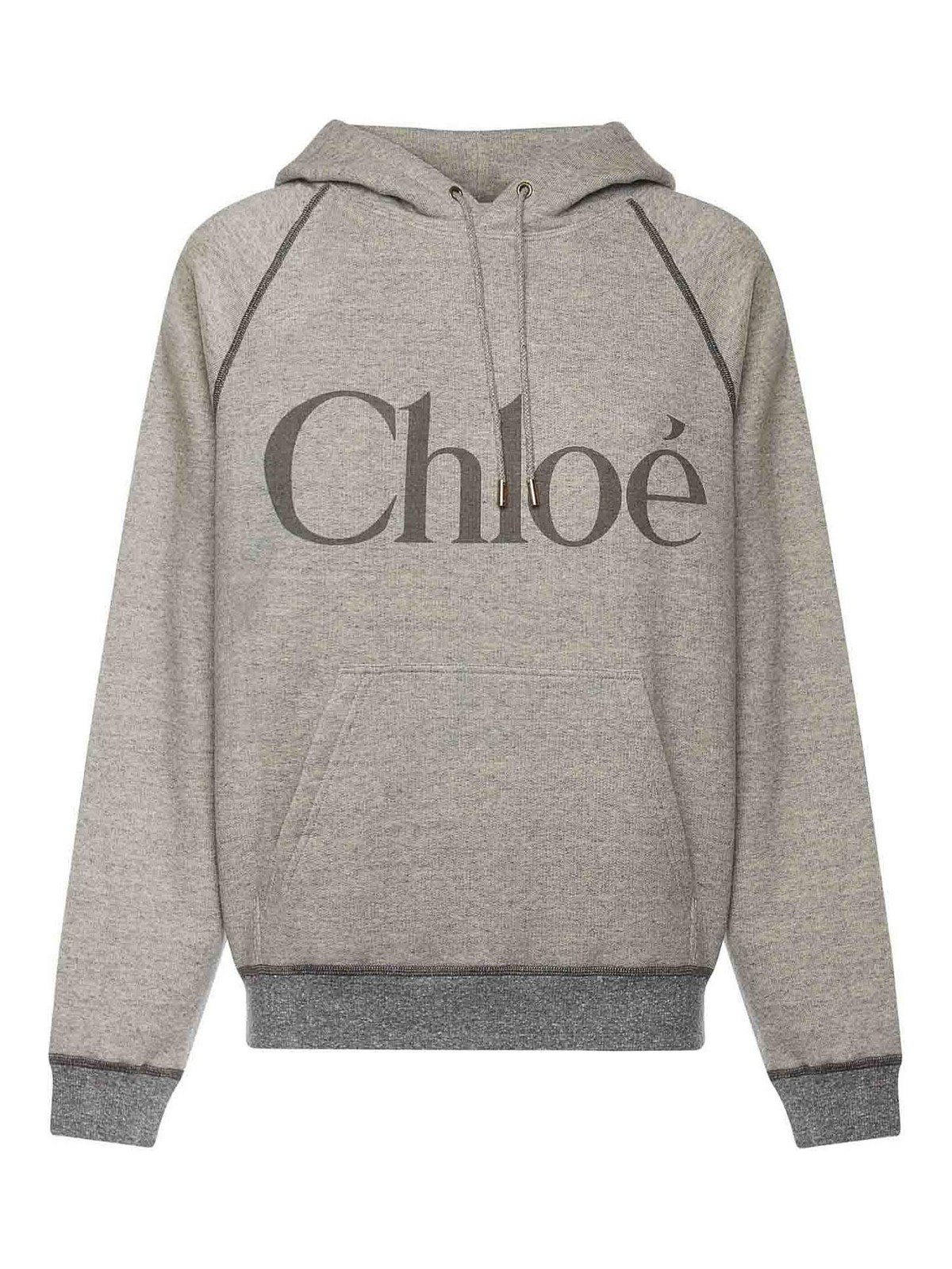 Cotton-Blend Fleece Logo Sweatshirt