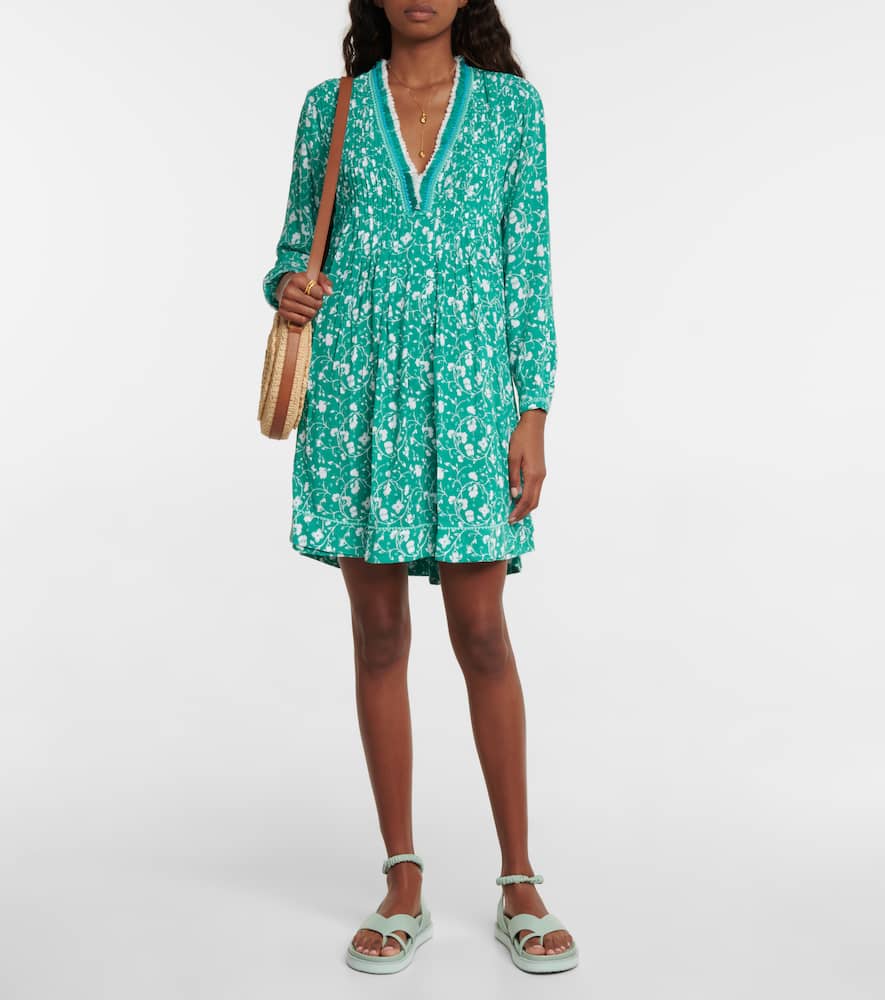 Ola floral georgette minidress