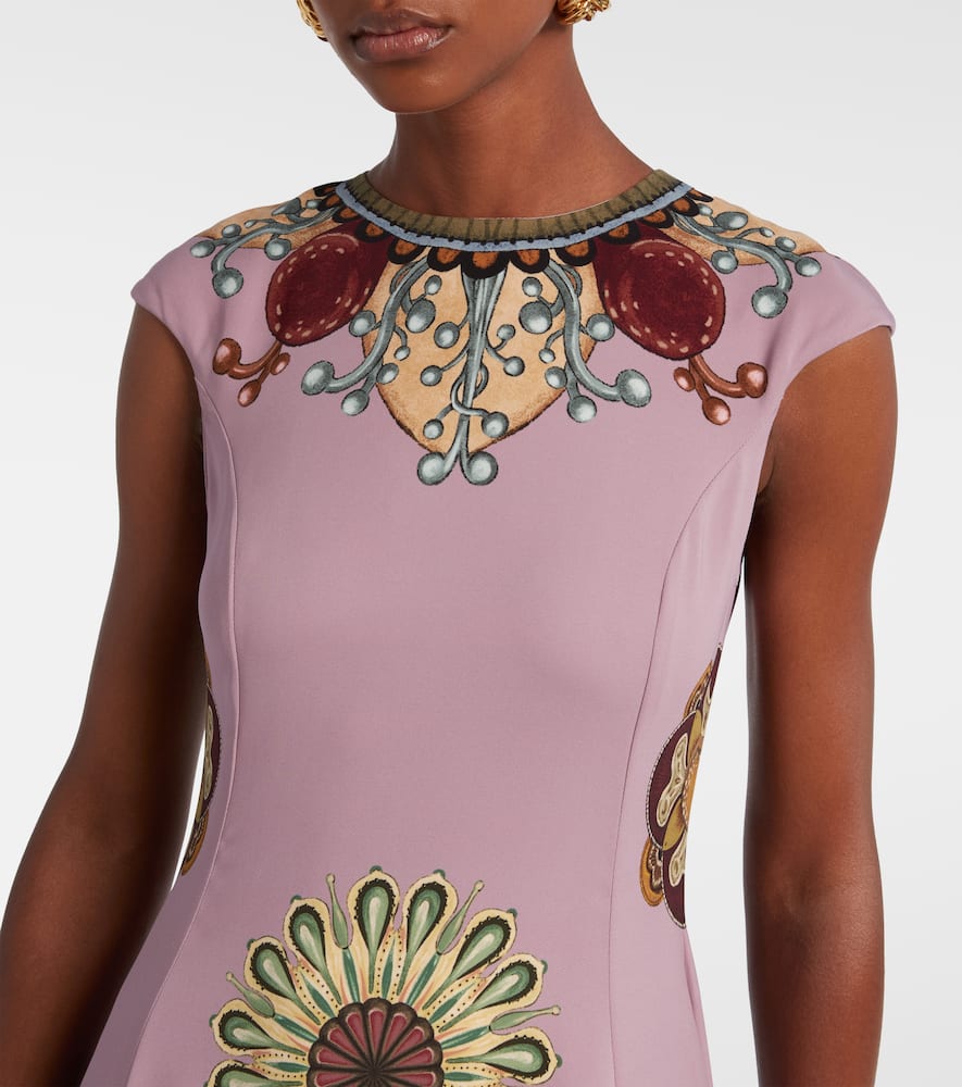Park Ave printed maxi dress