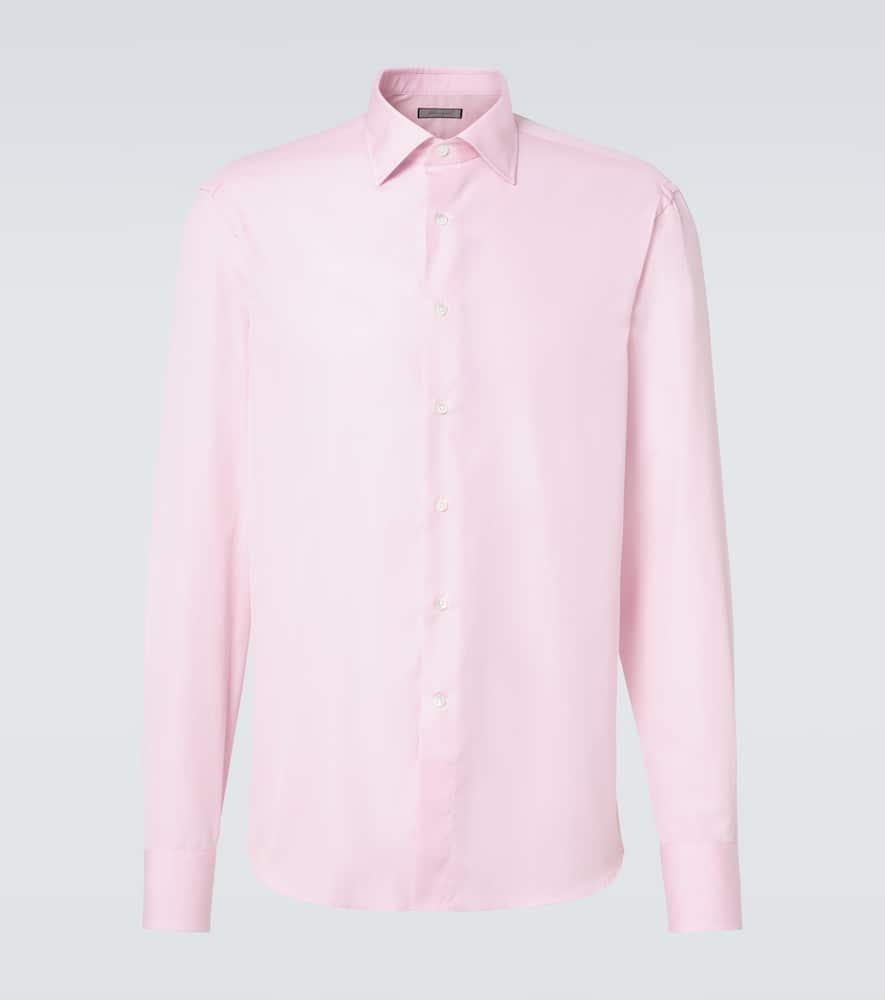 Cotton poplin shirt