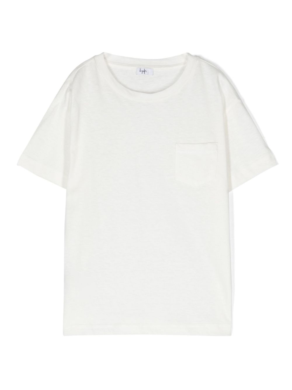 Lightweight cotton-blend T-shirt - White