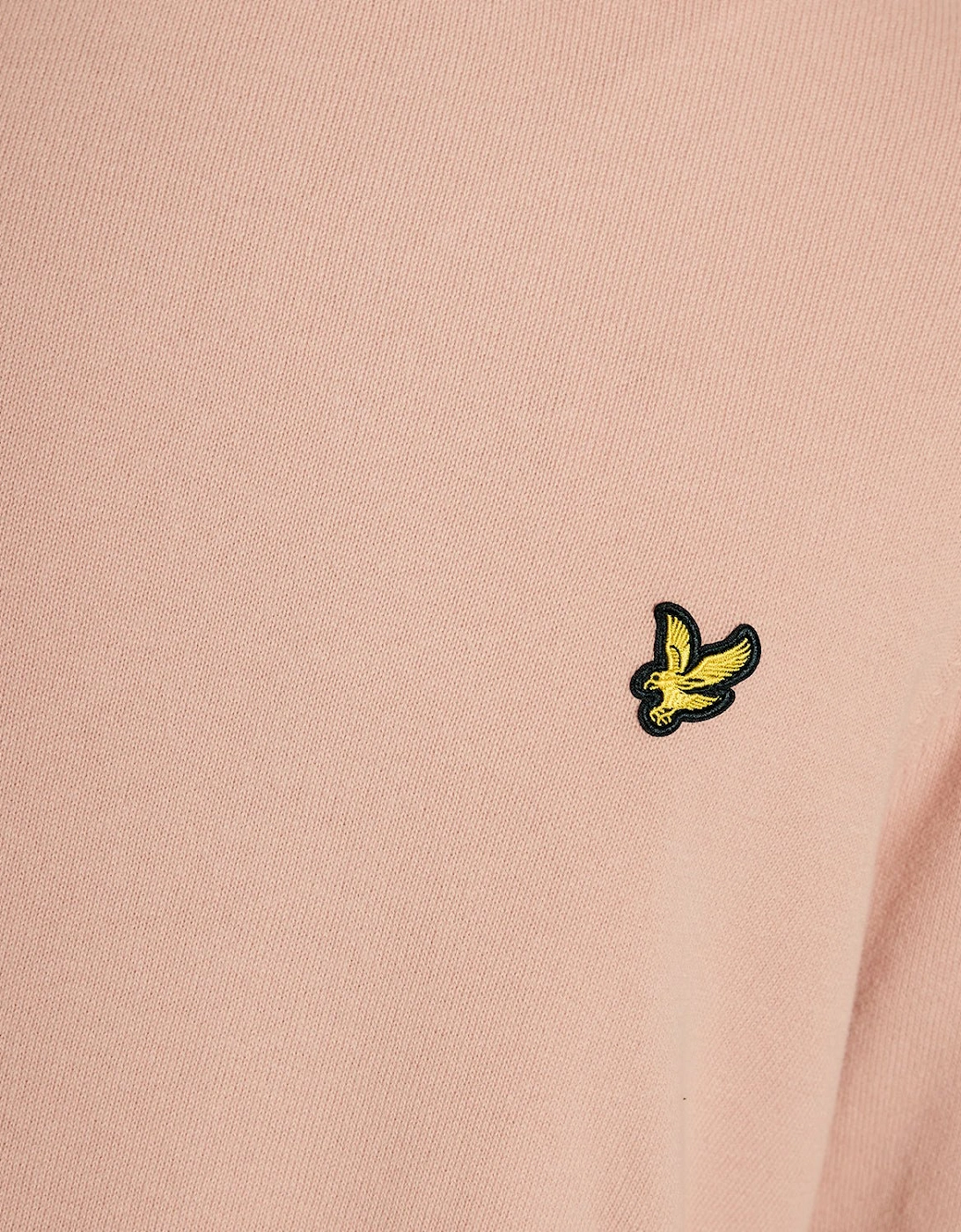 Lyle And Scott Men's Cotton Crew Neck Jumper - Pink