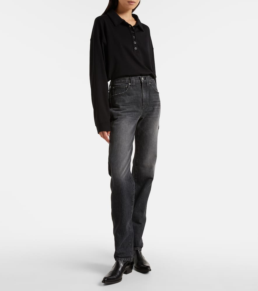 Farley mid-rise slim jeans