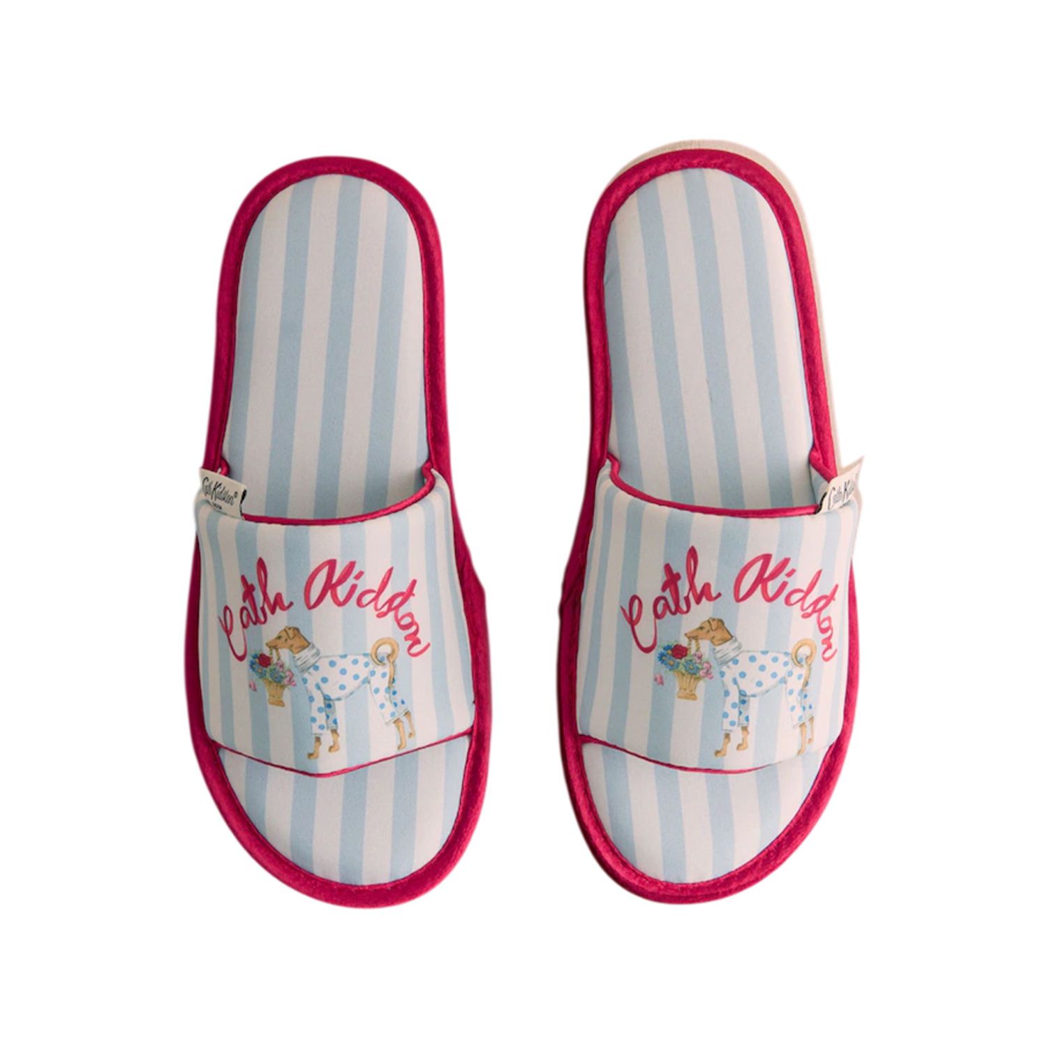 Cath Kidston Women's Open Toe Slippers Flat in Blue