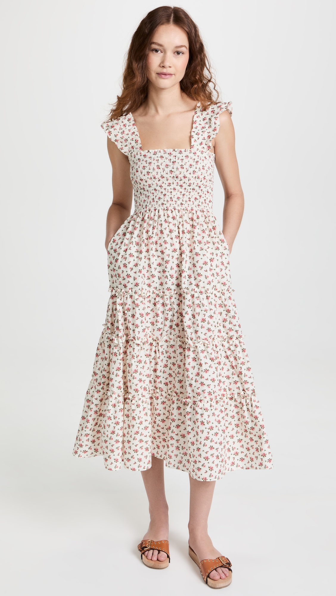 O. p.t Calypso Dress Pink Floral