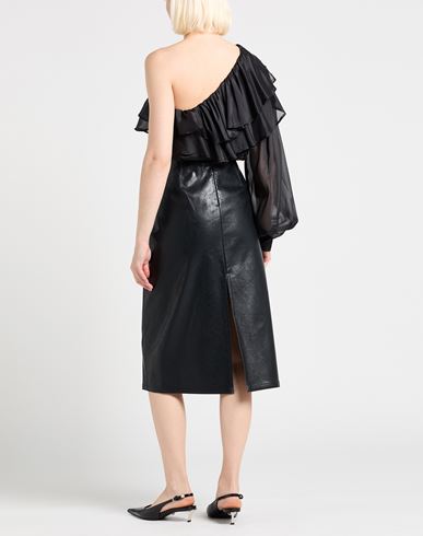 Woman Top Black Size 6 Polyester