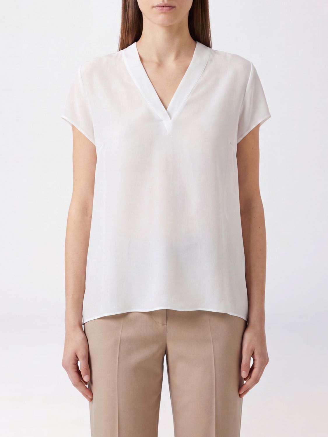 Top Woman color White