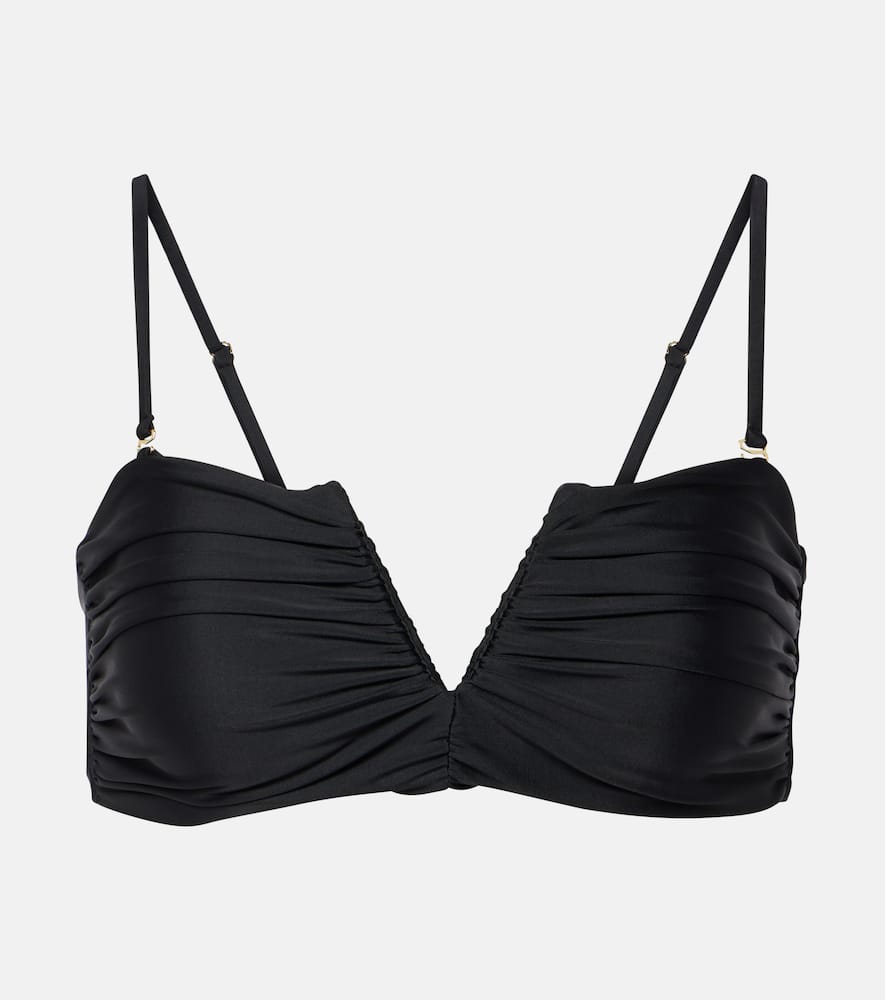 Calla ruched bikini top