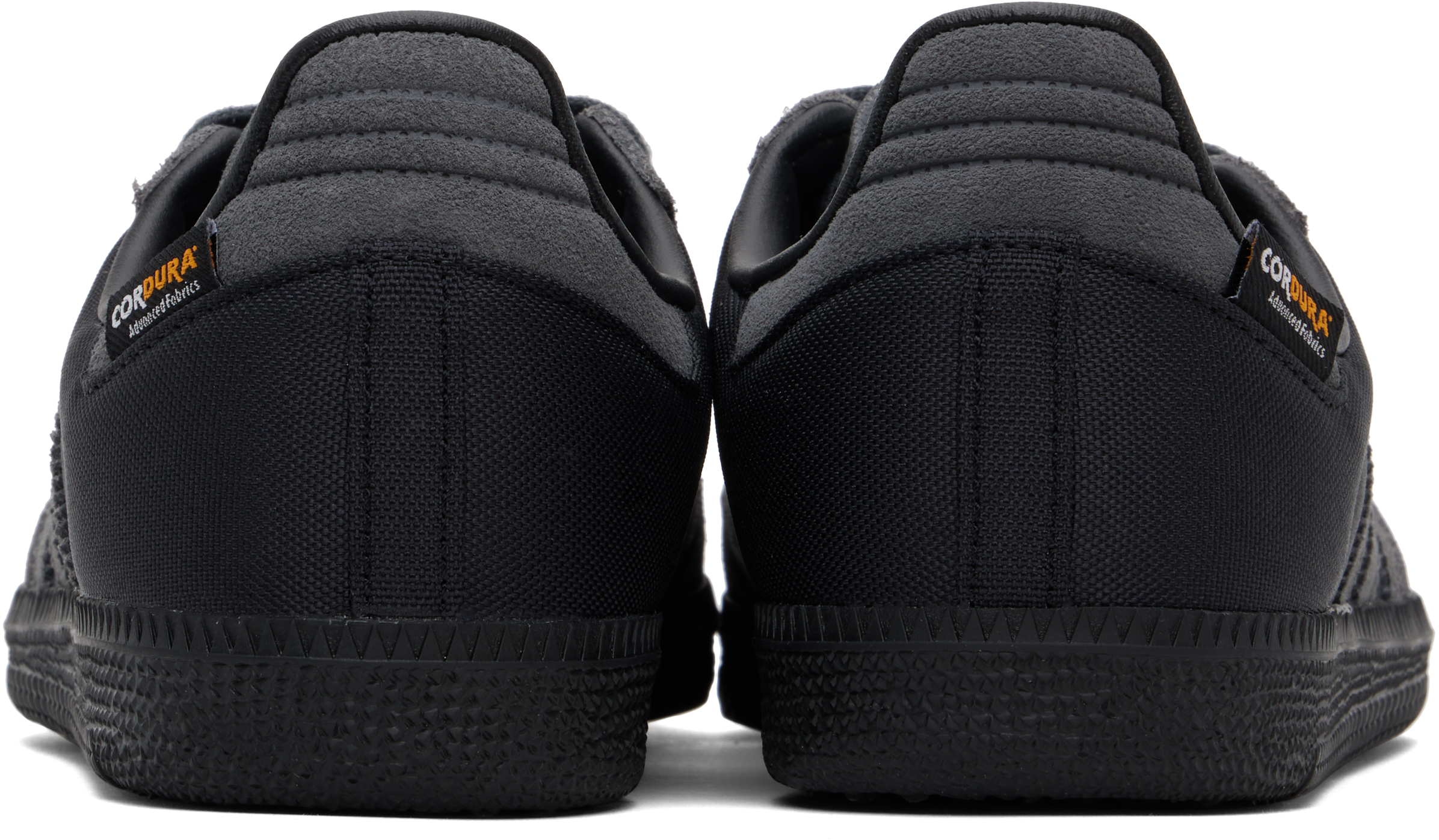 Adidas Originals Black & Gray Samba OG Sneakers