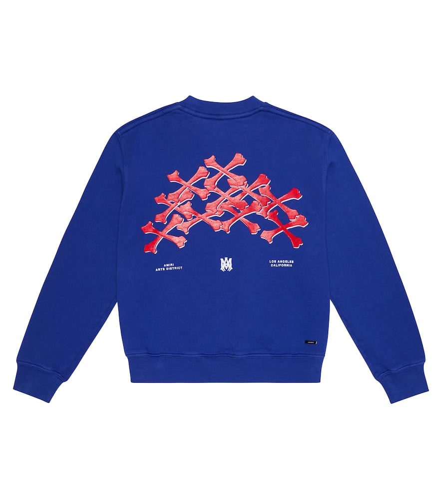 Amiri Kids Printed cotton sweatshirt