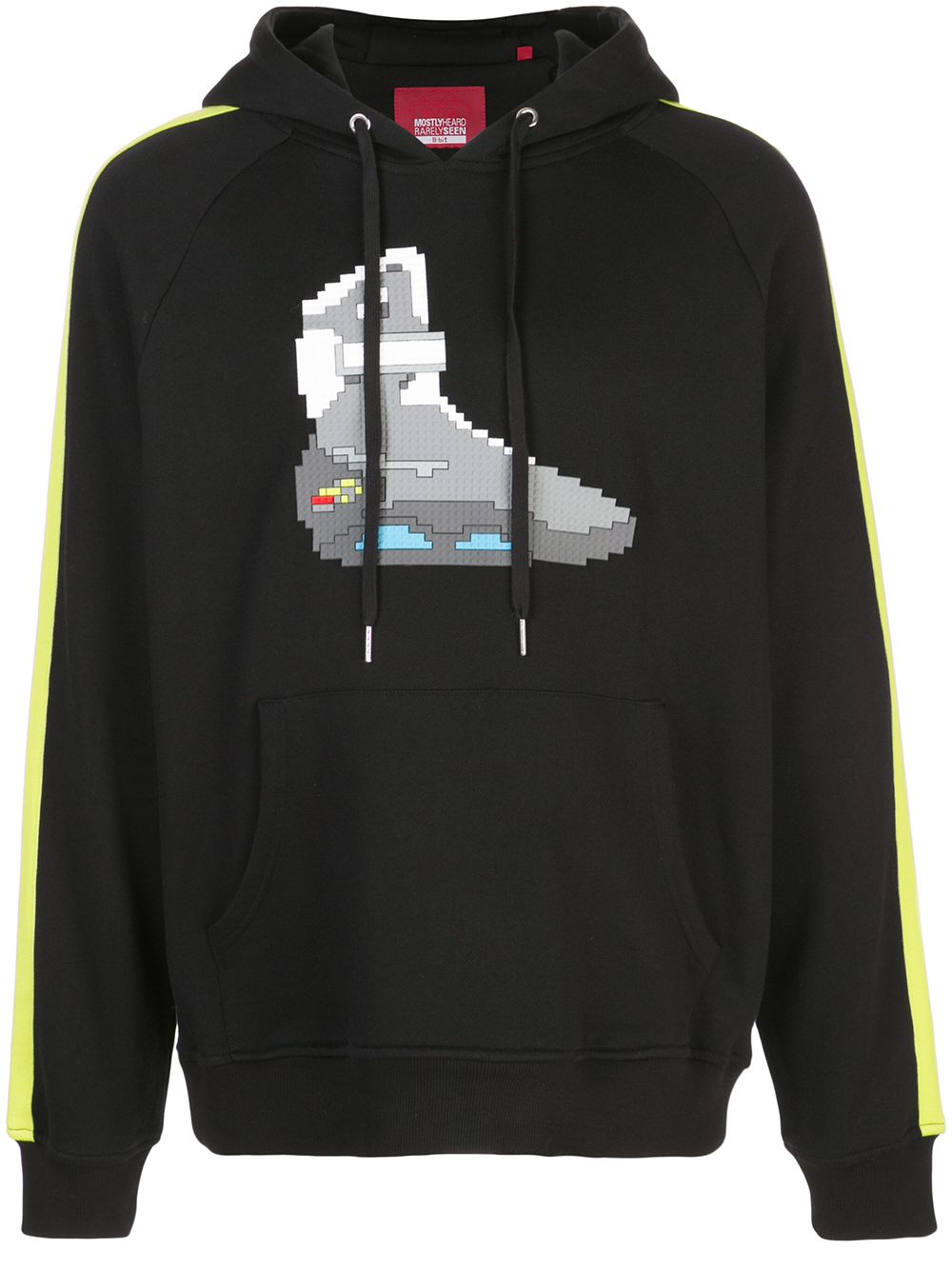 Turbo Tech raglan hoodie - Black