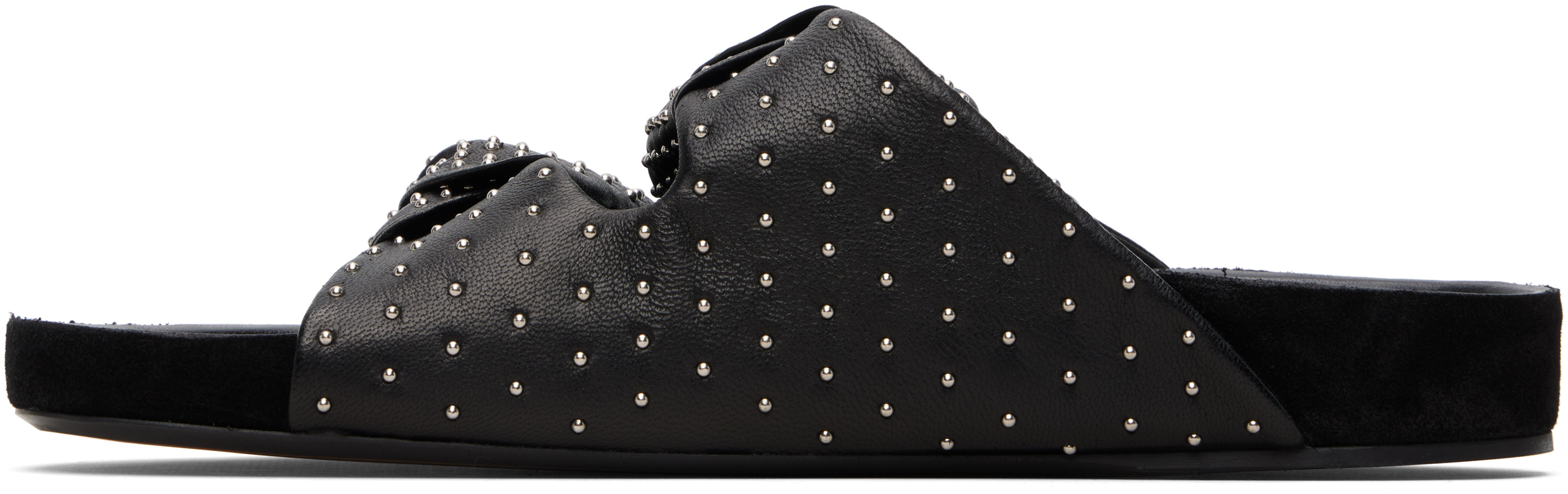 Black Lennyo Bow Sandals
