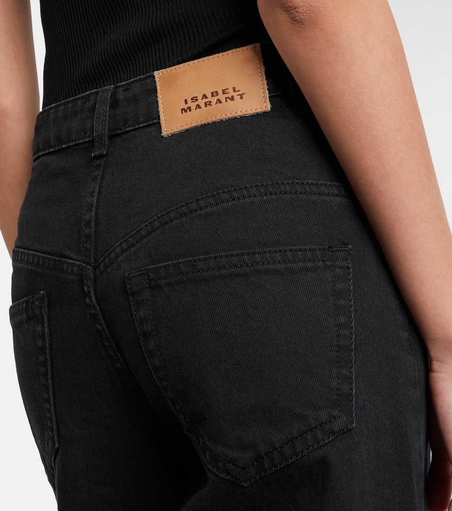 Lemony wide-leg jeans
