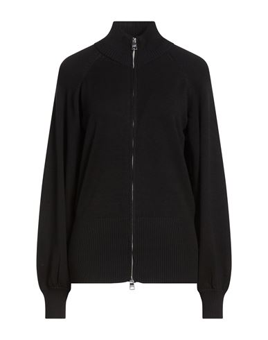 Woman Cardigan Black Size L Viscose, Polyester