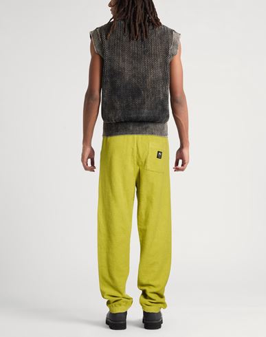 Man Pants Lime green Size S Cotton