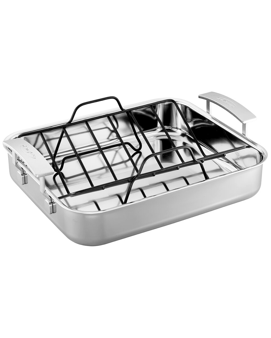 Industry 5-Ply Stainless Steel Roasting Pan