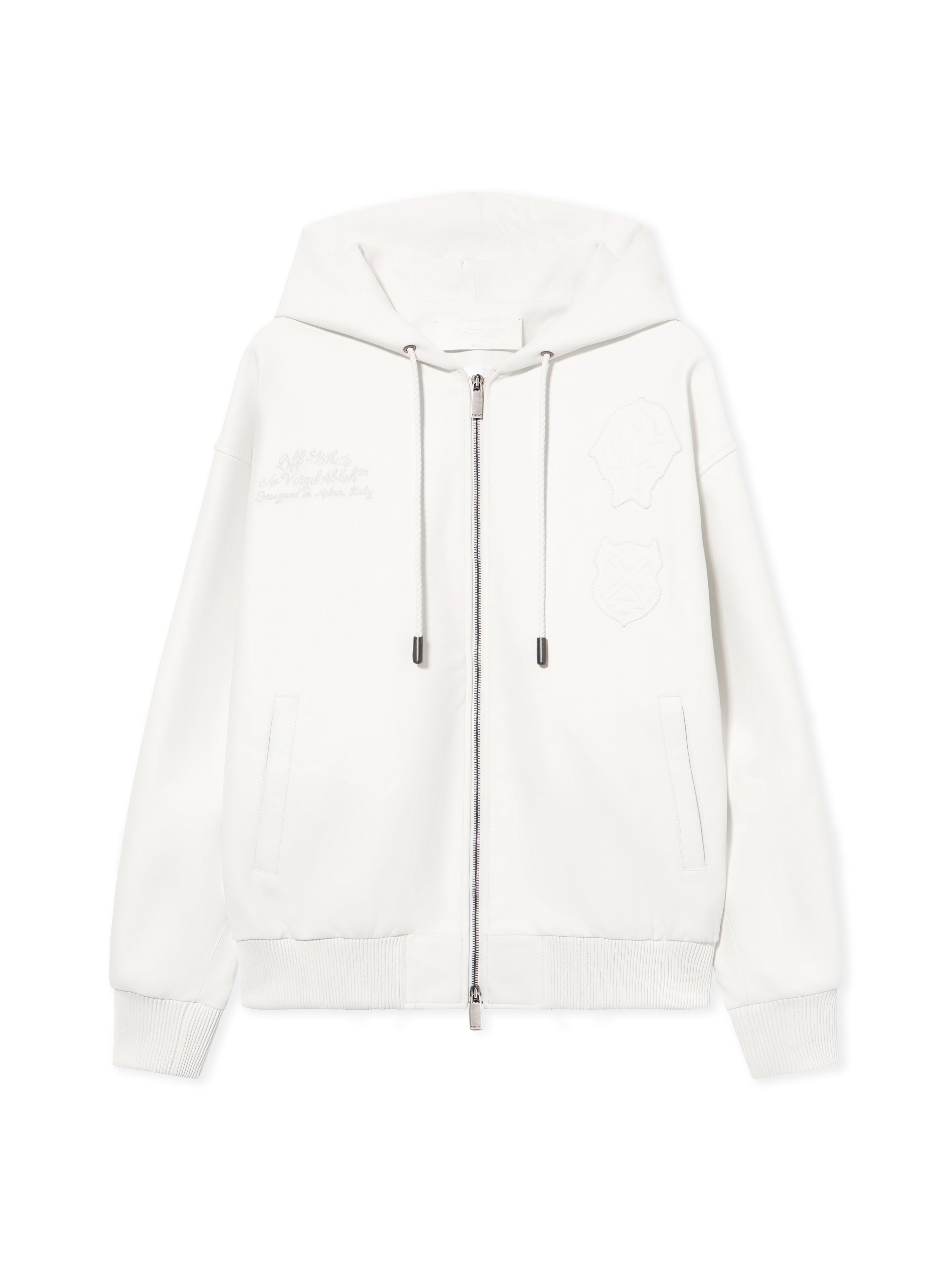 Royal Team Embroidery Zip Hoodie
