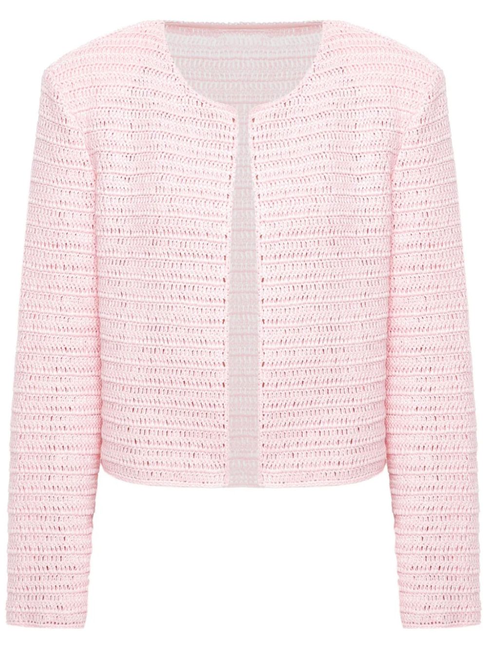Linen cardigan - Pink
