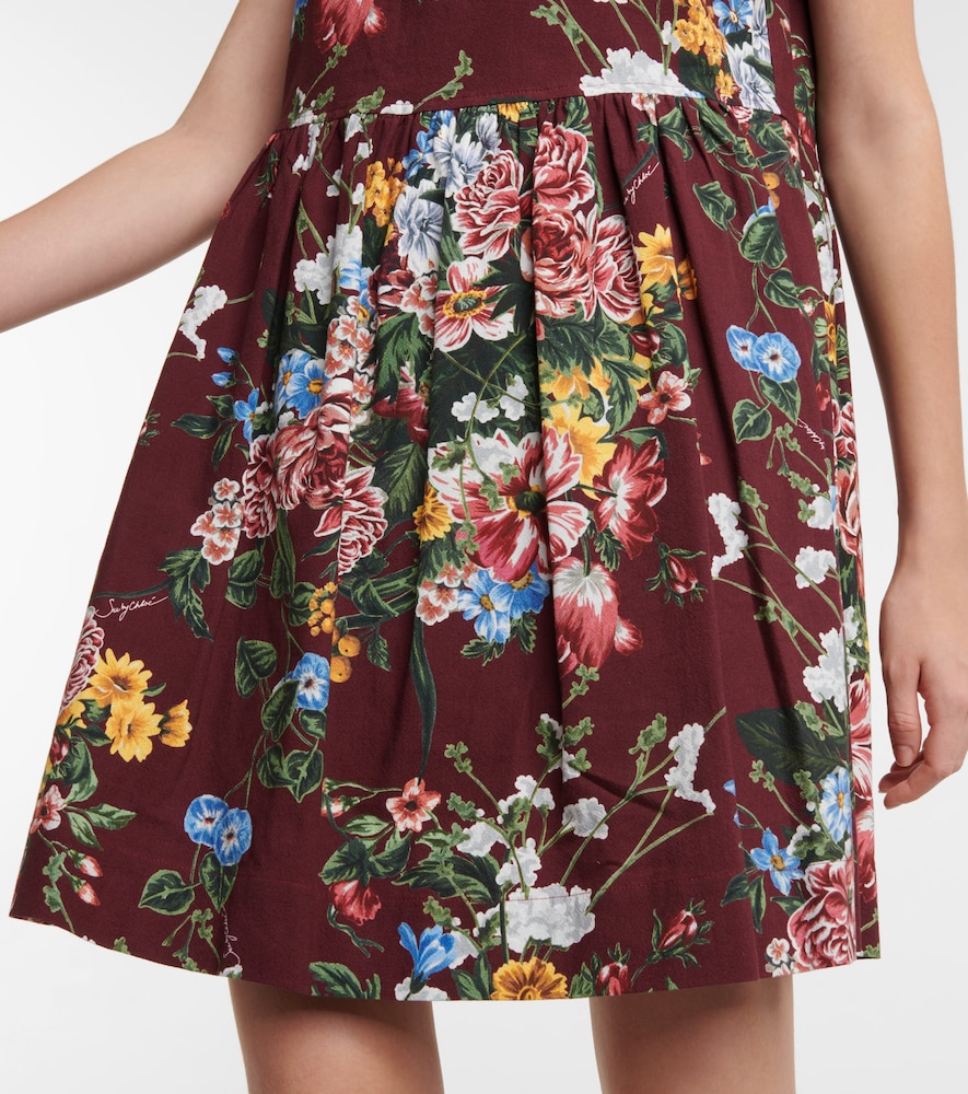 See By Chloé Floral cotton minidress