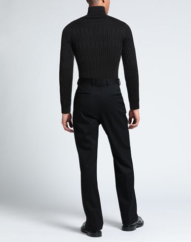 Man Turtleneck Charcoal Size XL Merino Wool