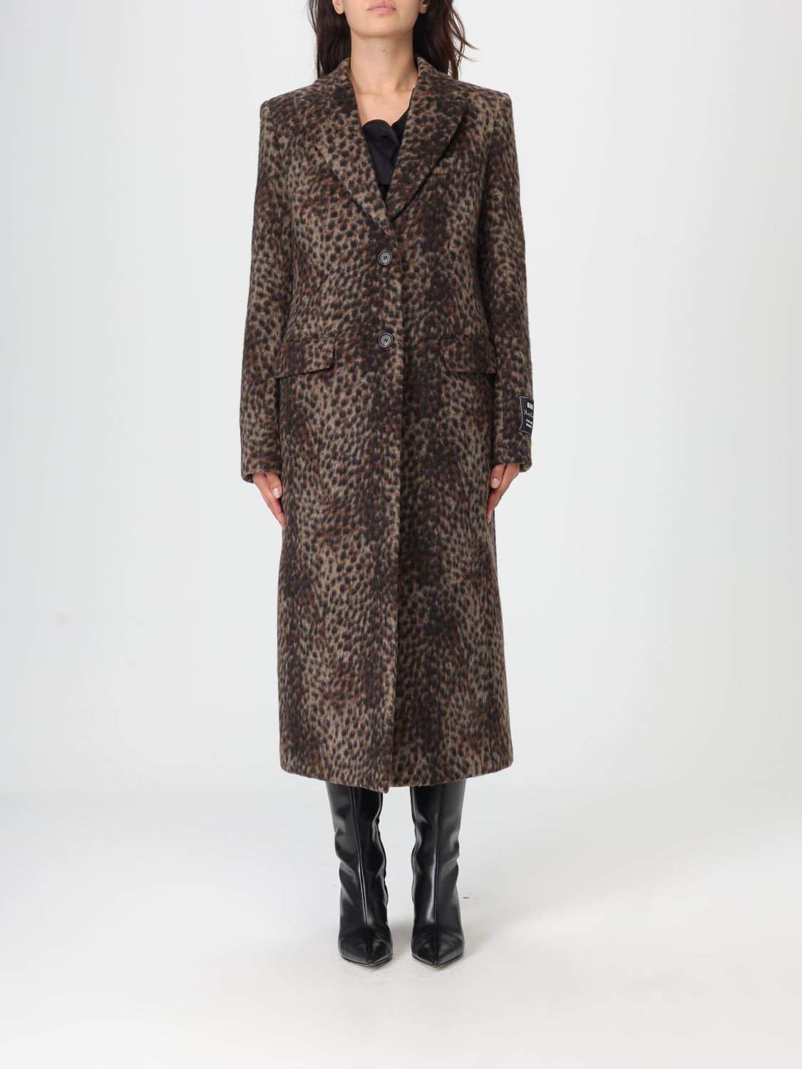 Coat Woman color Brown