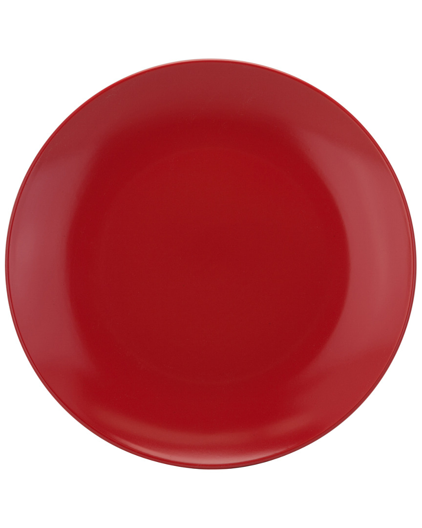 Set Of 6 Wazee Matte Dinner Plates