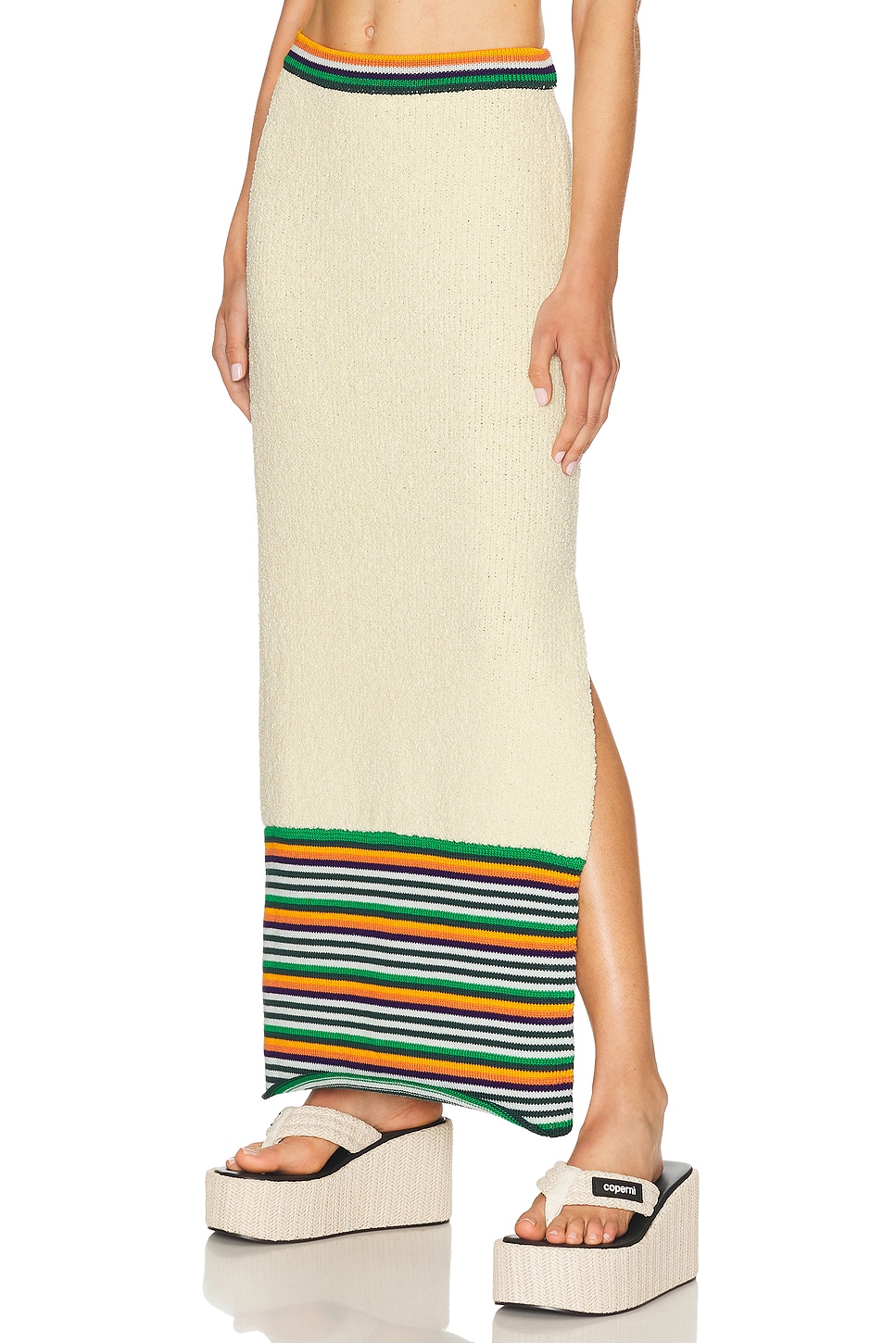 Christopher John Rogers Pencil Skirt in Buttermilk - Cream. S also in