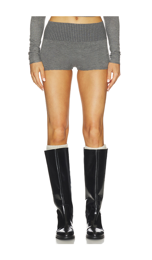 SNDYS SHORTS VEDA in Charcoal. GrÃ¶ÃŸe XXS. Also in L, M, S, XL