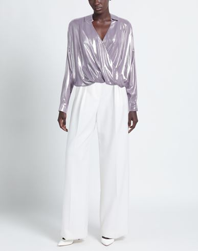 Woman Top Lilac Size S Polyester