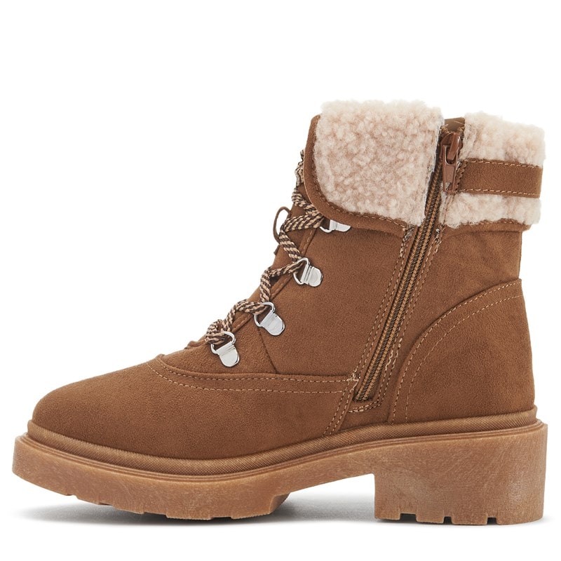 Women's Curtis Lace Up Boots (Tan)