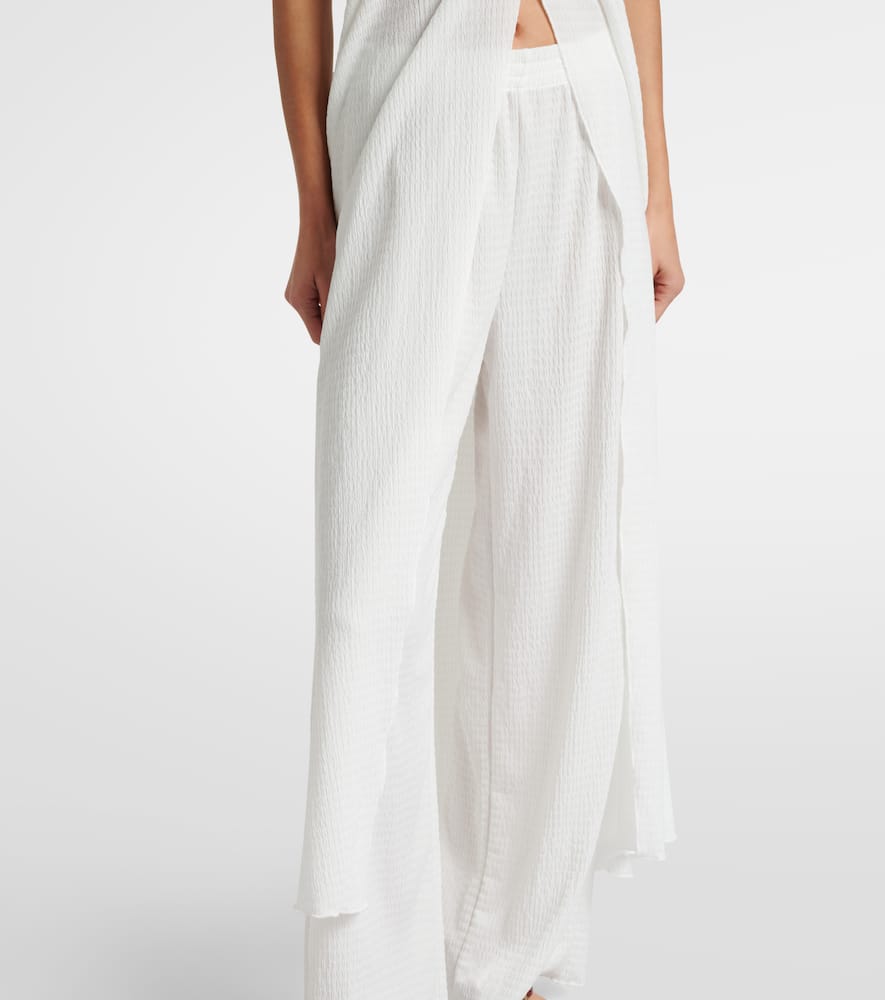 Stella sheer halterneck maxi dress