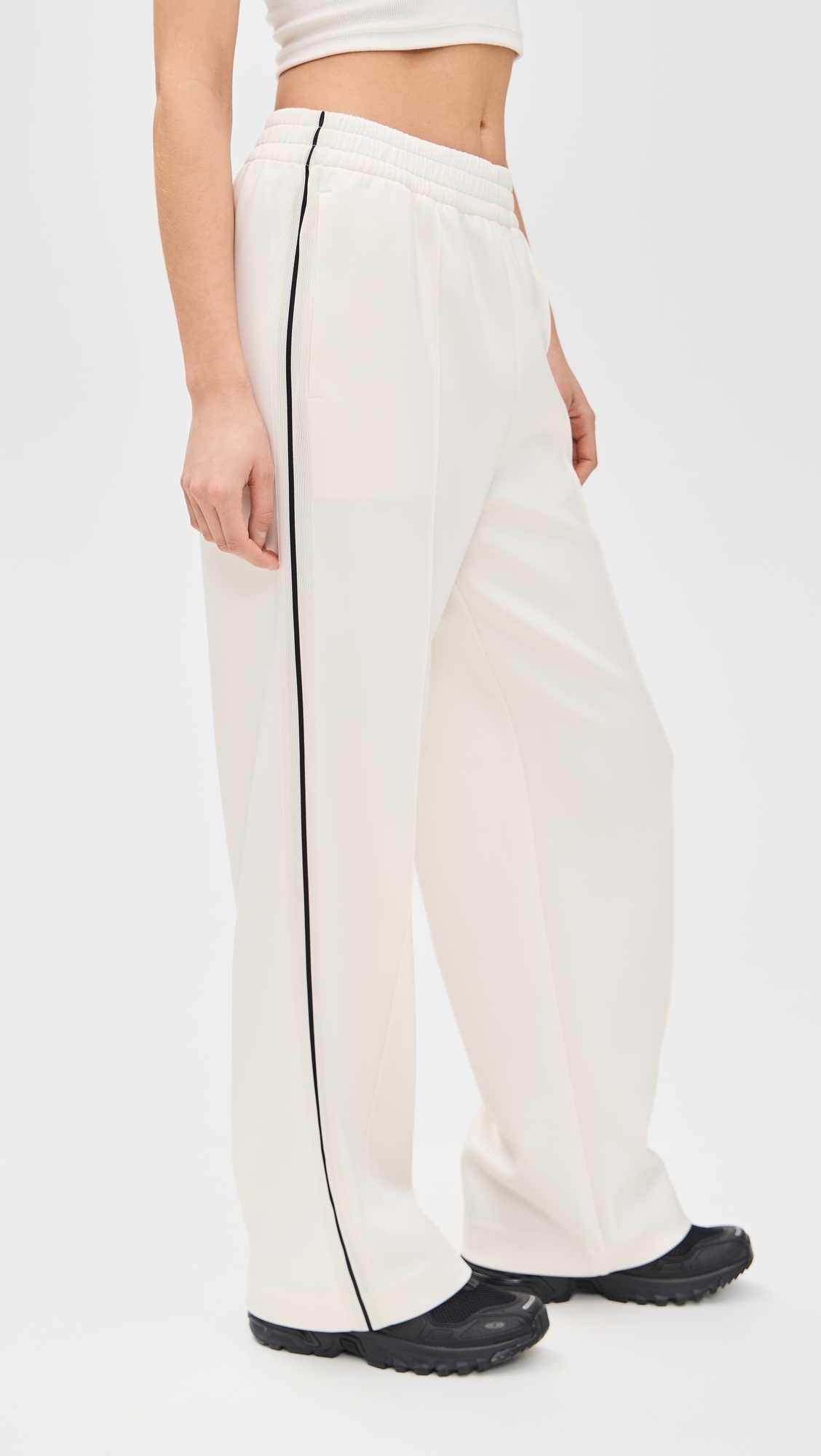 P. E NATION Prelude Track Pants Whisper White