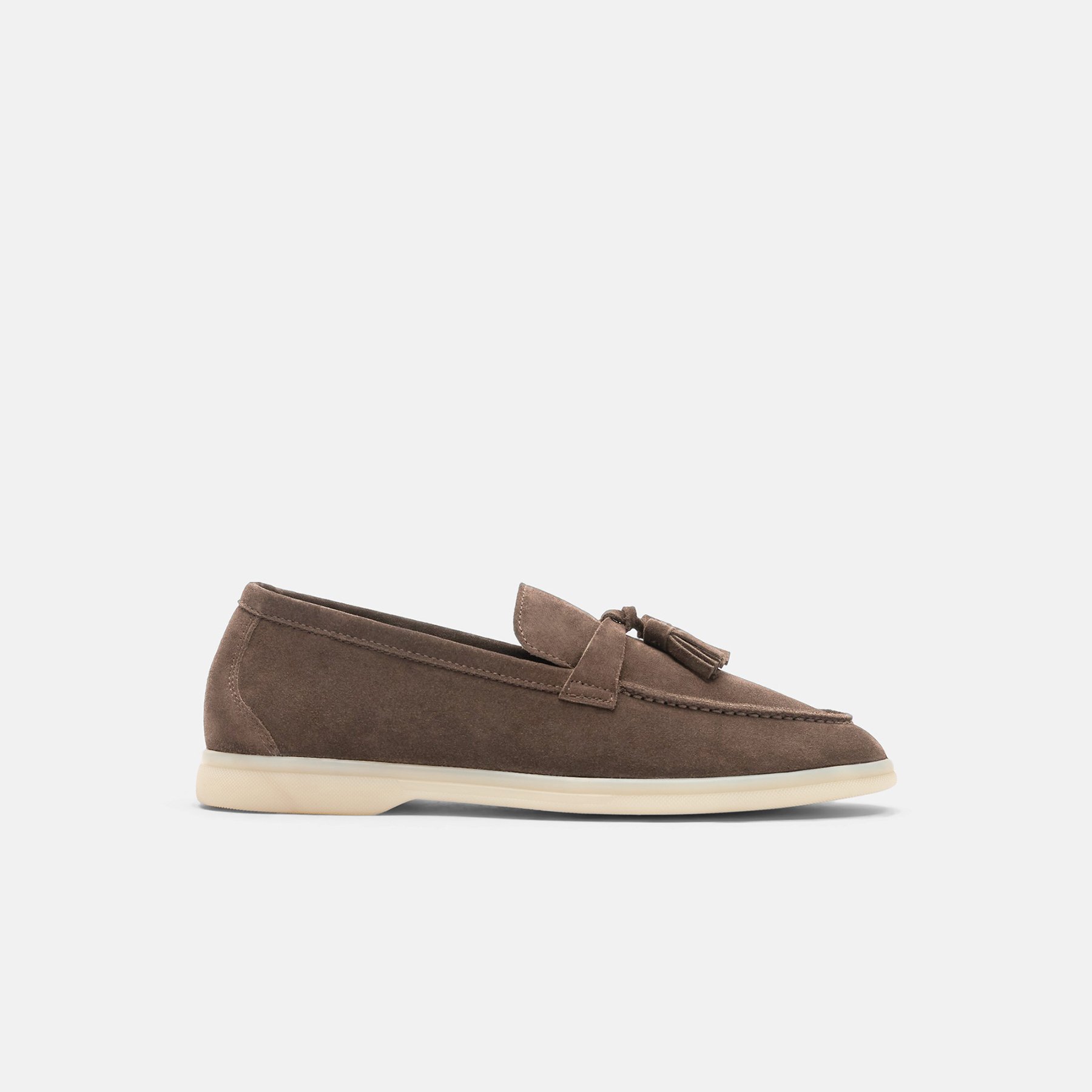 Leandra Deep Taupe Suede 