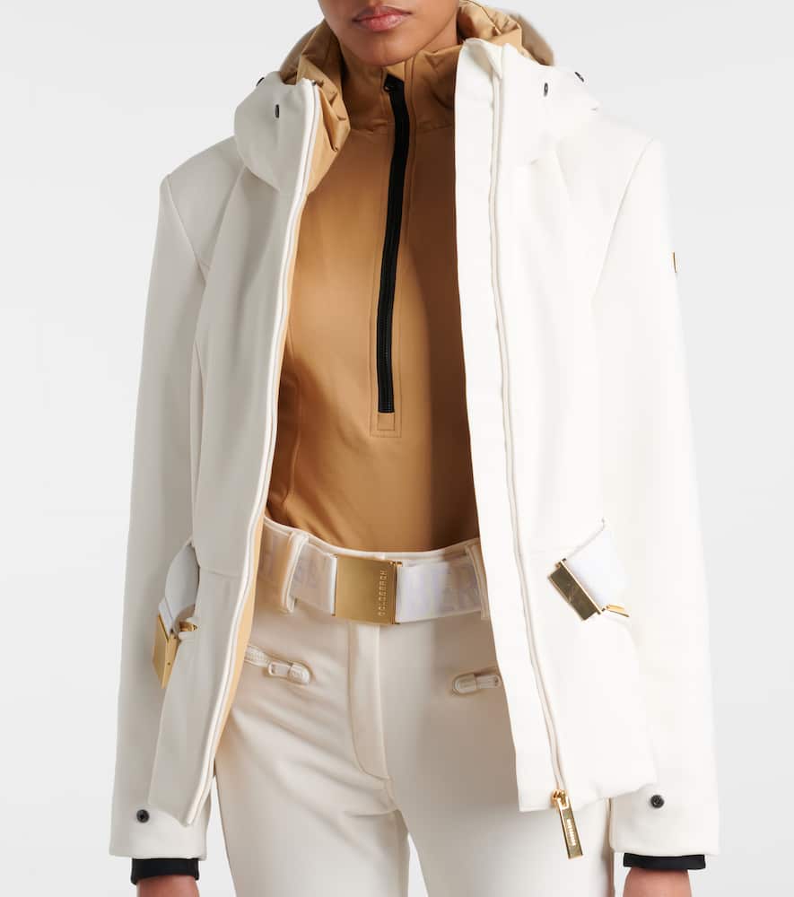 Prezioso faux fur-trimmed down ski jacket