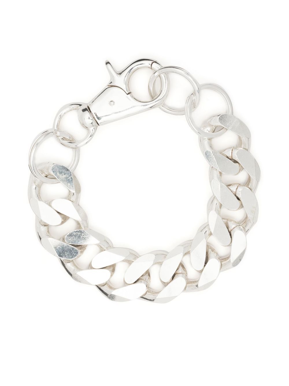 Flat-link bracelet - Silver