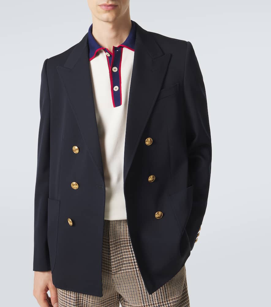 Cotton polo sweater