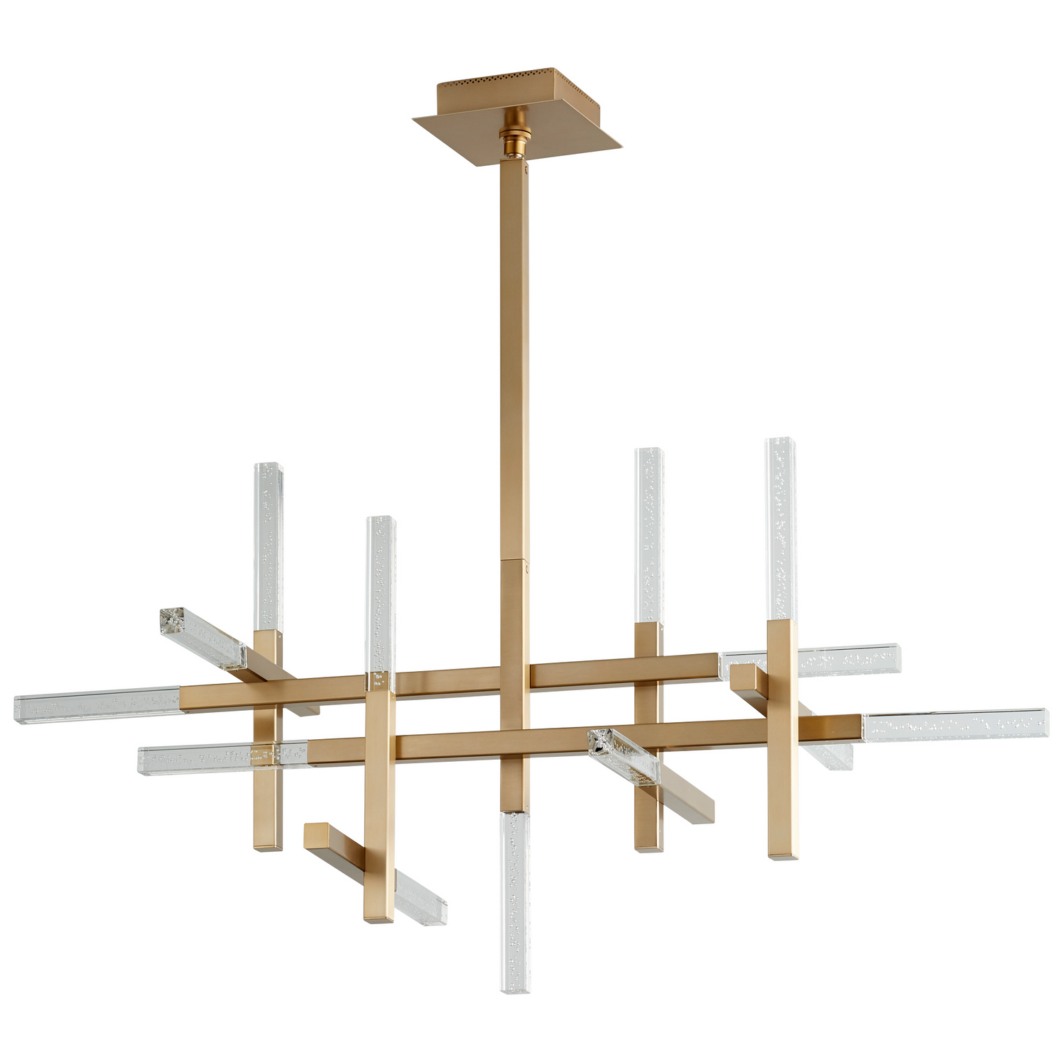 Aged Brass LED Ceiling Mount from the Atlantis Collection