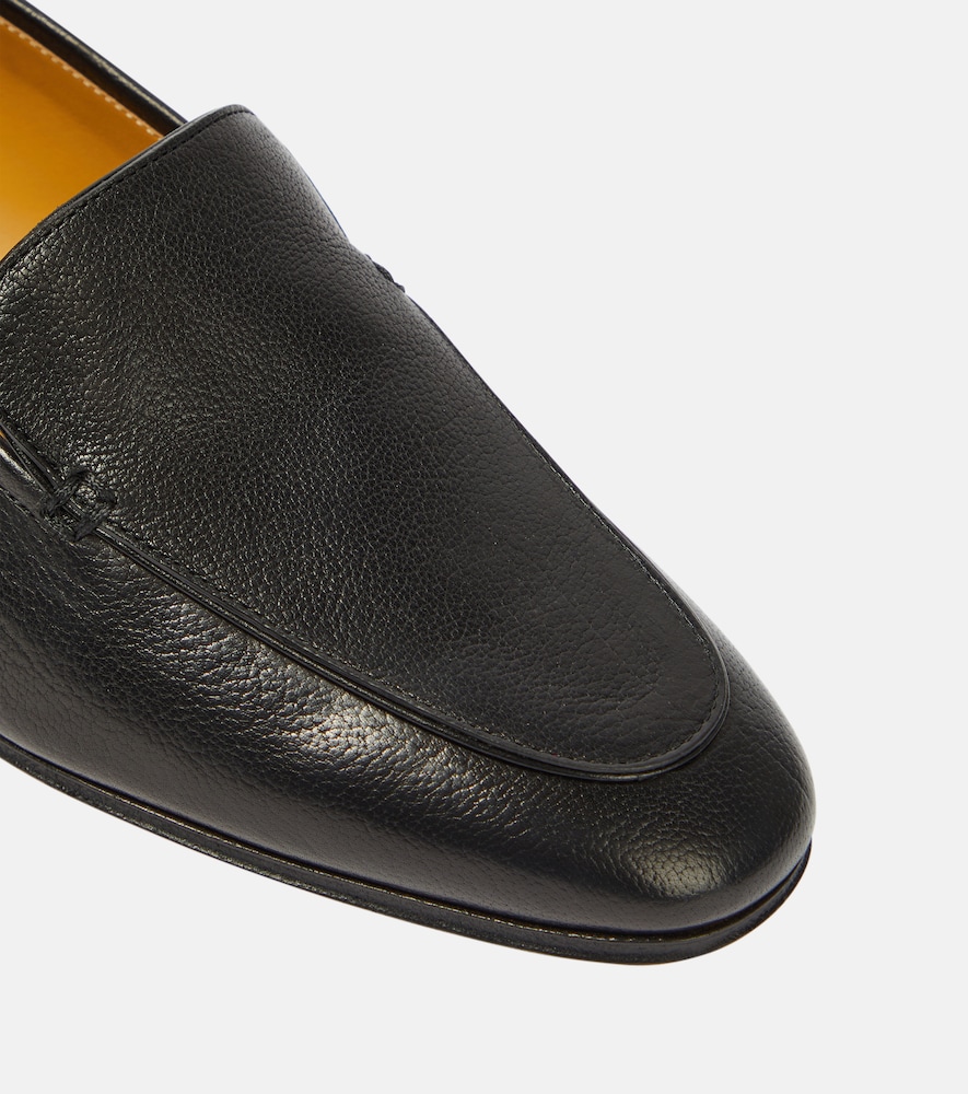 The Row Adam leather loafers