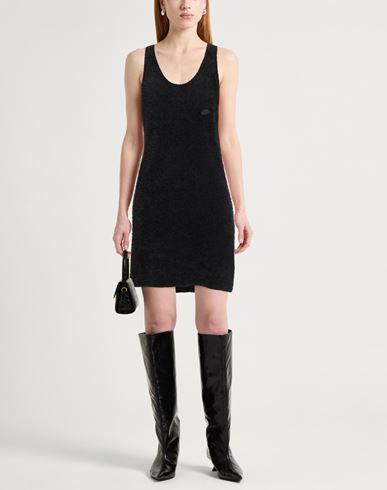 Woman Mini dress Black Size S Polyamide