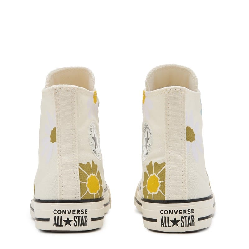 Chuck Taylor All Star Hi Top Sneakers (Egret/Floral)