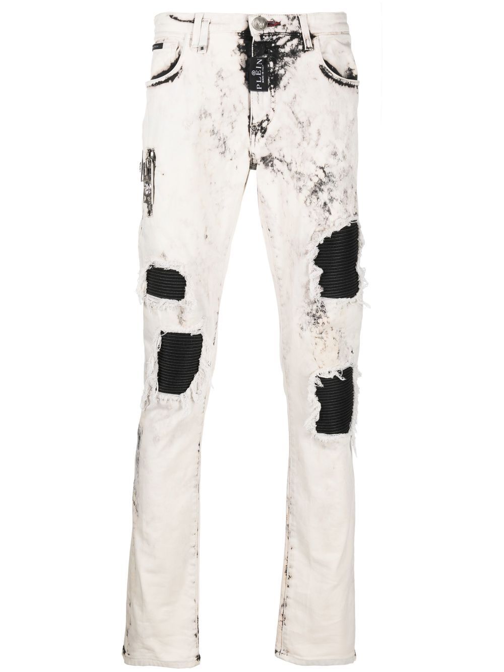 Rock Star distressed jeans - White